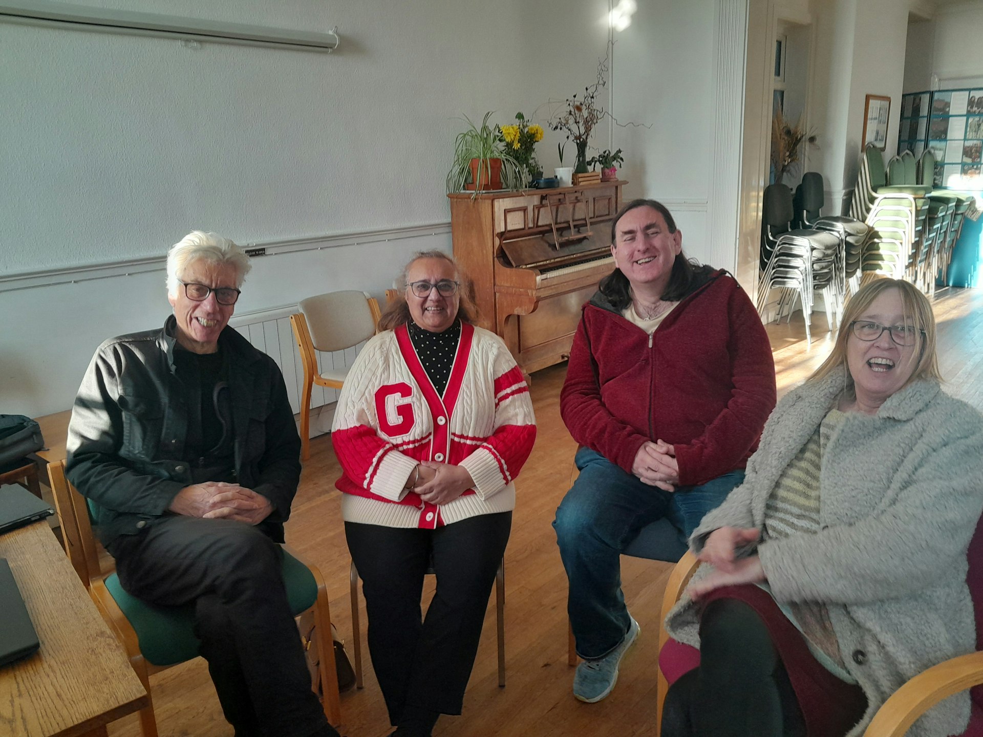 Bruce MacGregor, Gulshan Kayembe, Carl Swallow and Donna Hayward